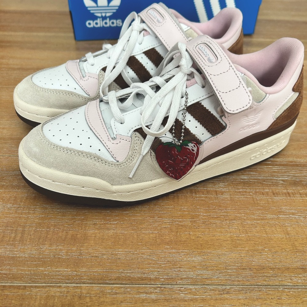 Adidas Forum Low Chocolate to My Strawberry GY6783 Women’s Size 7.5 Brand New